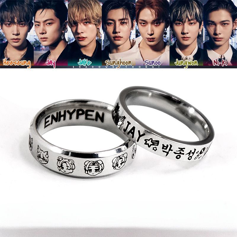 ENHYPEN RINGS alle Mitglieder und OT7