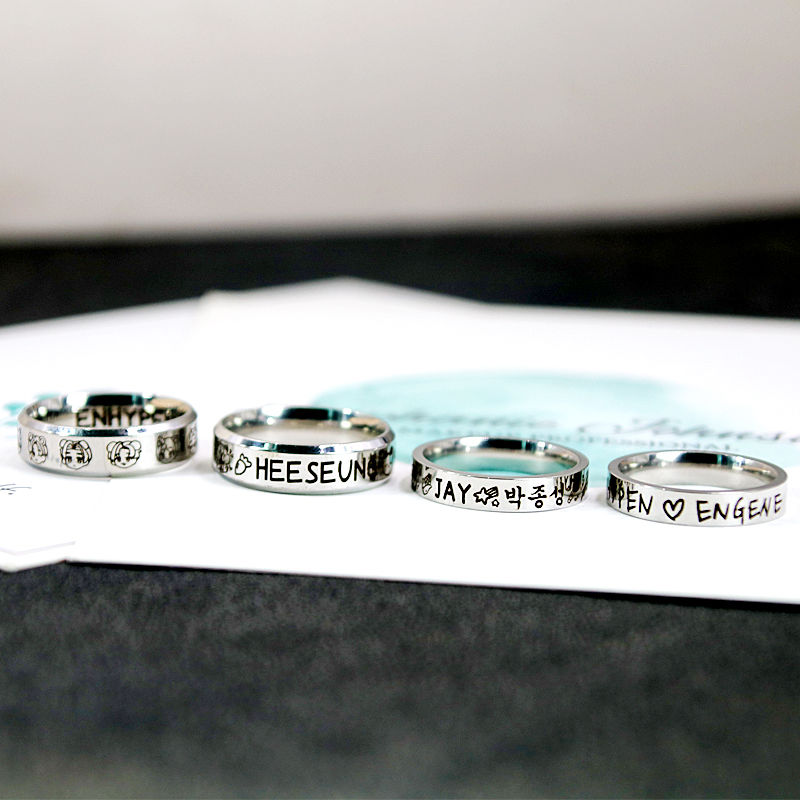 ENHYPEN RINGS alle Mitglieder und OT7