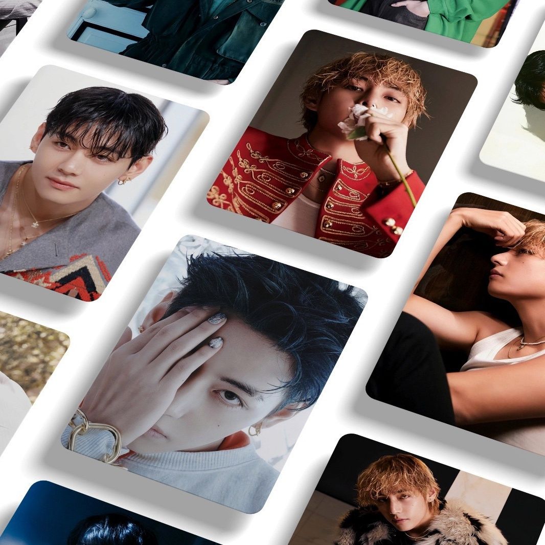 BTS V Fotokarten, 55 Stück
