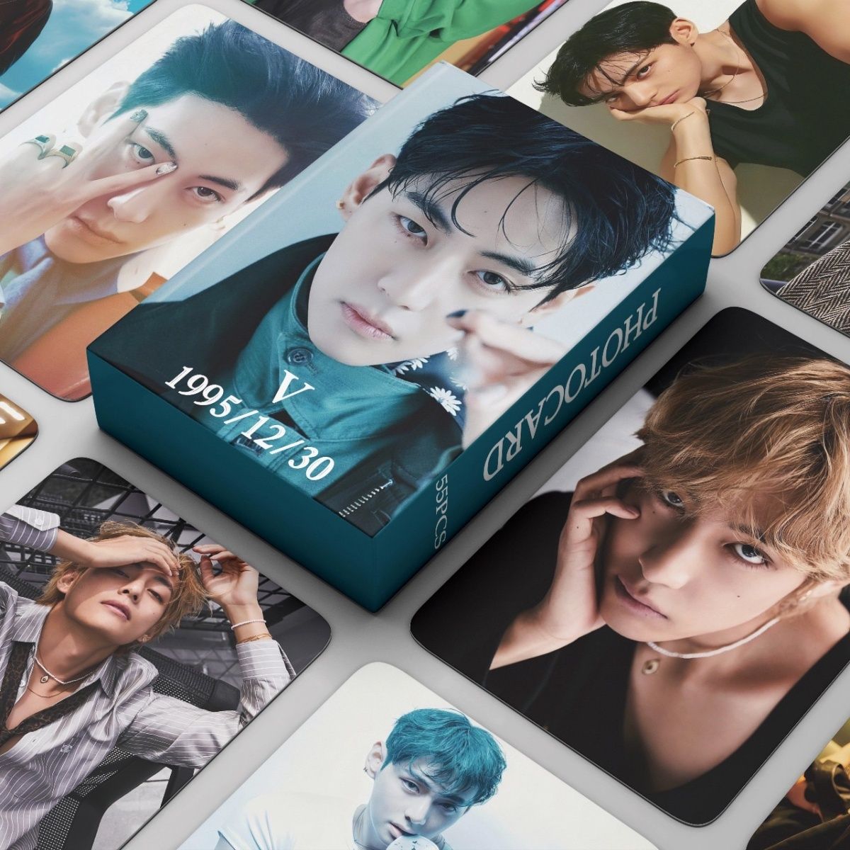 BTS V Fotokarten, 55 Stück
