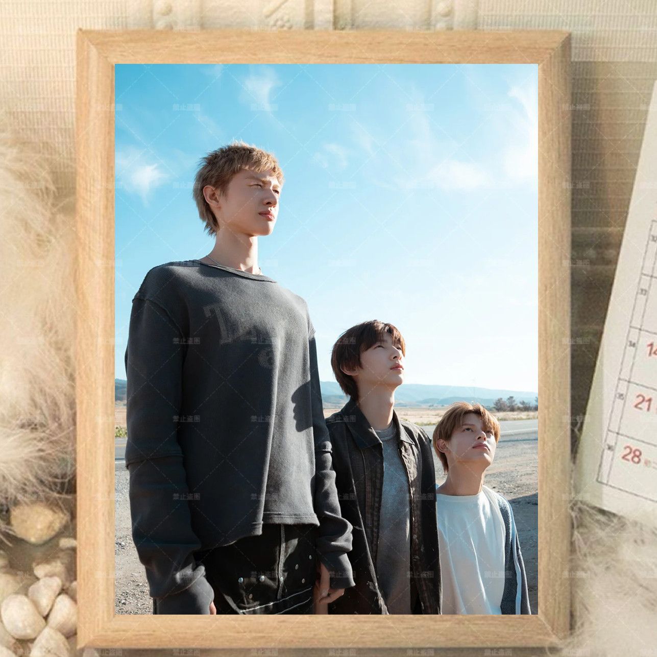 CORTIS DEKORATIVER RAHMEN - VERSCHIEDENE GRÖSSEN UND BILDER