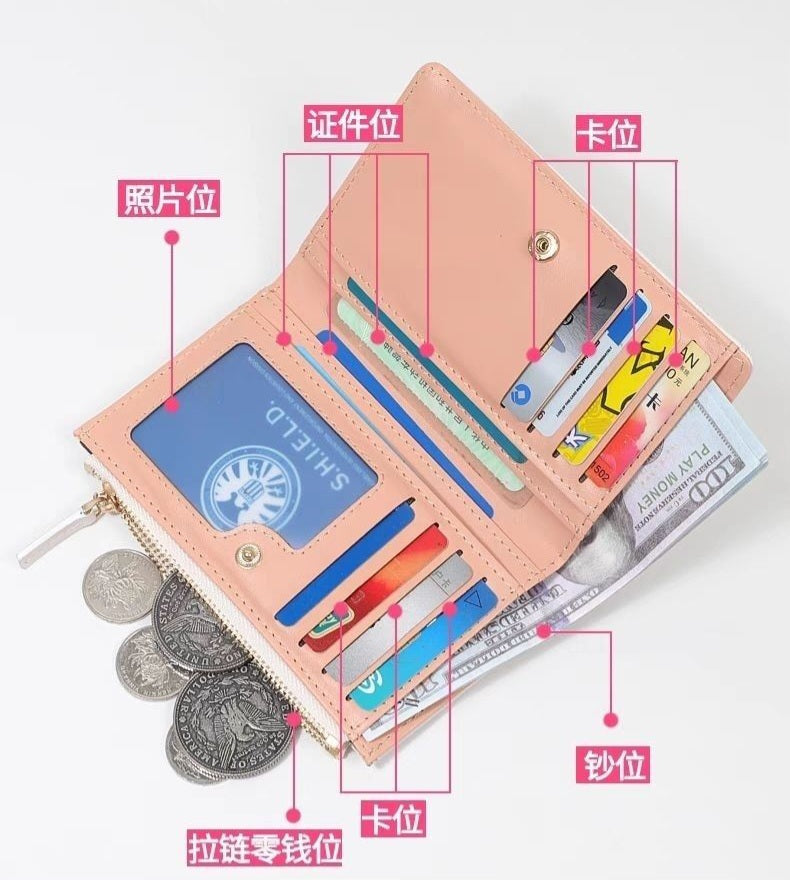 PLAVE GELDBÖRSEN (in 3 Farben)