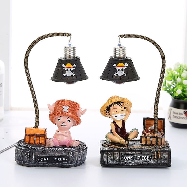 ONE PIECE ACTIONFIGUREN MIT LED-LICHT (17 CM)