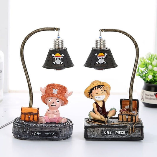 ONE PIECE ACTIONFIGUREN MIT LED-LICHT (17 CM)