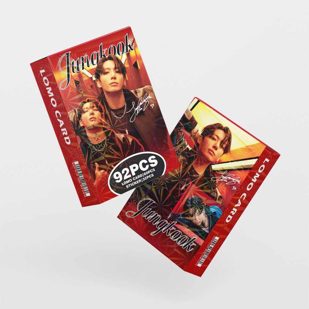 JIMIN SOLO PRODUKTIONSTAGEBUCH 92 STÜCK (60 FOTOKARTEN + 32 STICKER)