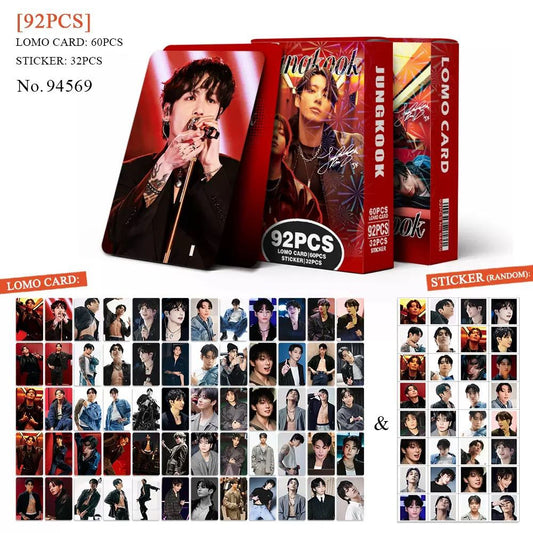 JIMIN SOLO PRODUKTIONSTAGEBUCH 92 STÜCK (60 FOTOKARTEN + 32 STICKER)