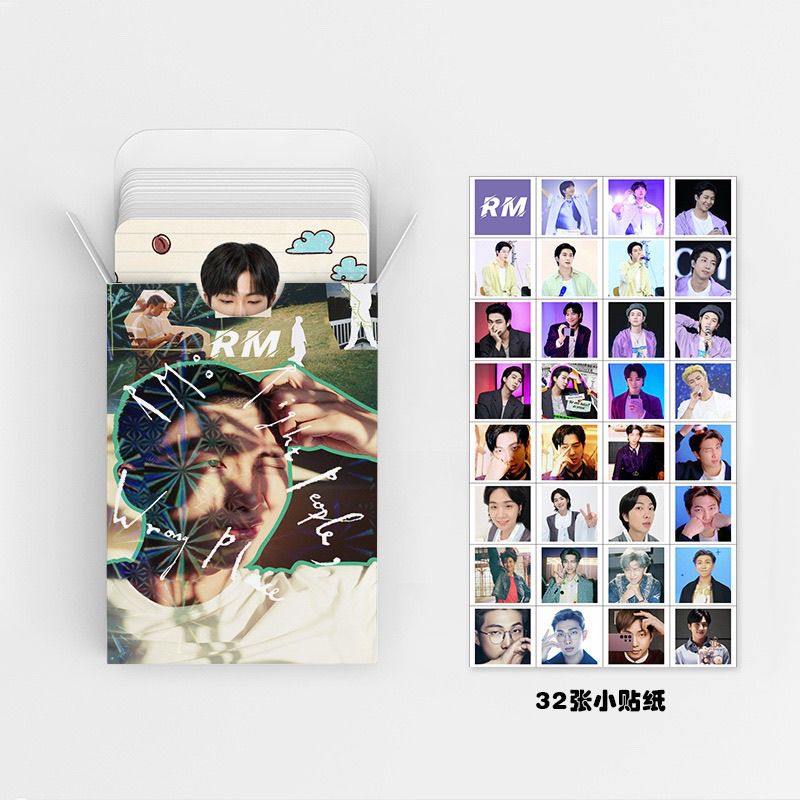 JIMIN SOLO PRODUKTIONSTAGEBUCH 92 STÜCK (60 FOTOKARTEN + 32 STICKER)