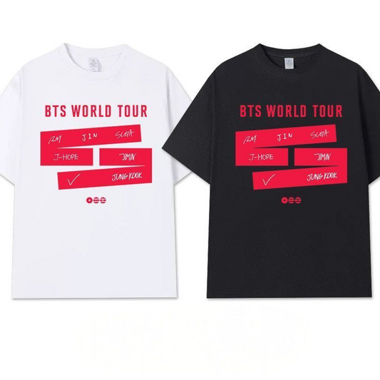 JIN RUNSEOKJIN TOUR ENCORE T-SHIRTS 100% BAUMWOLLE