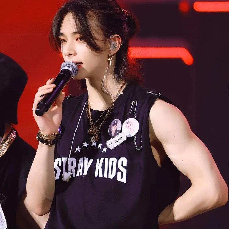 STRAY KIDS LANGARM T-SHIRT UND SHIRT 100% BAUMWOLLE