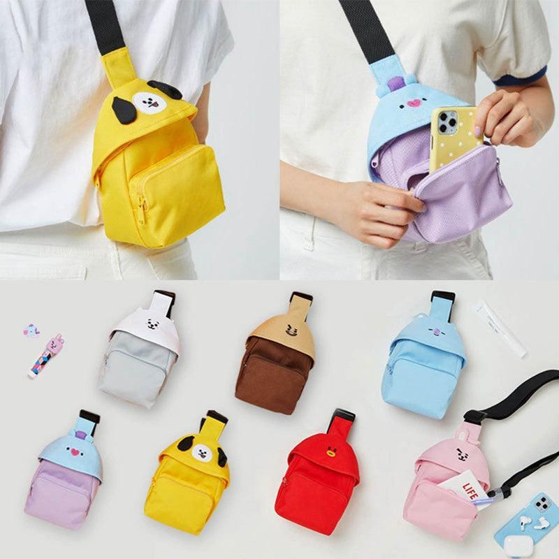 BT21 BTS SCHLINGTASCHE (Alle Charaktere)