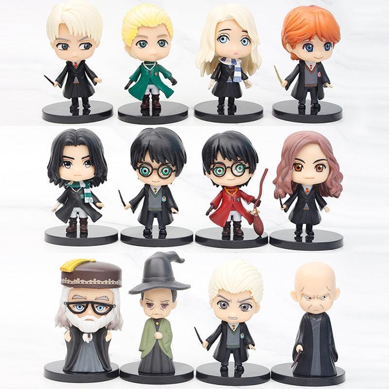 SET MIT 12 ACTIONFIGUREN HARRY POTTER