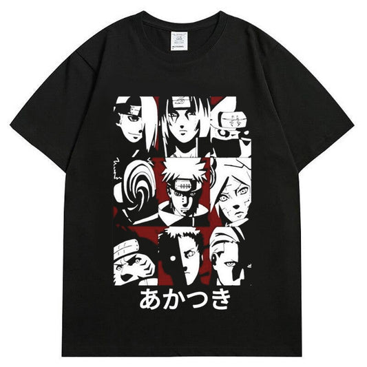 Naruto Merch T-Shirt 100% Baumwolle