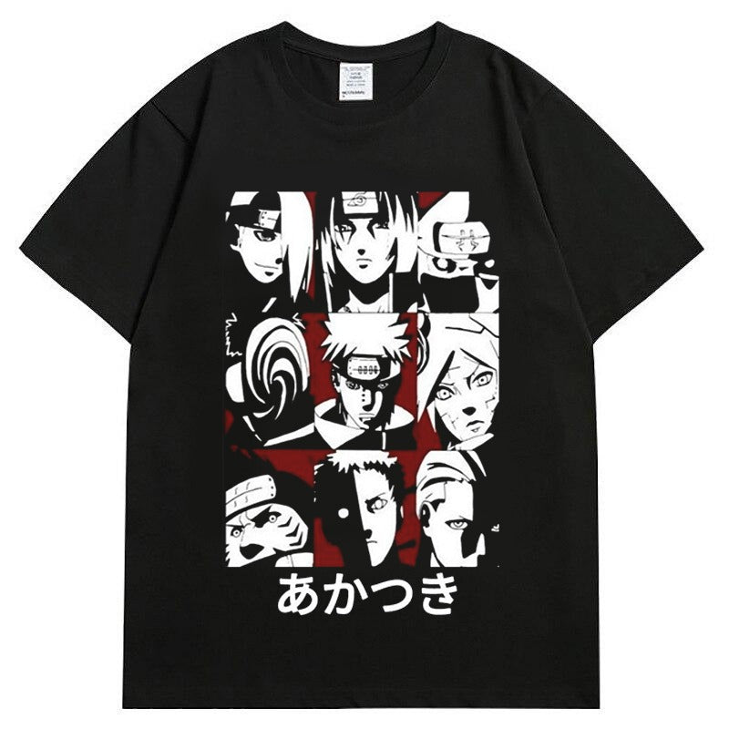Naruto Merch T-Shirt 100% Baumwolle