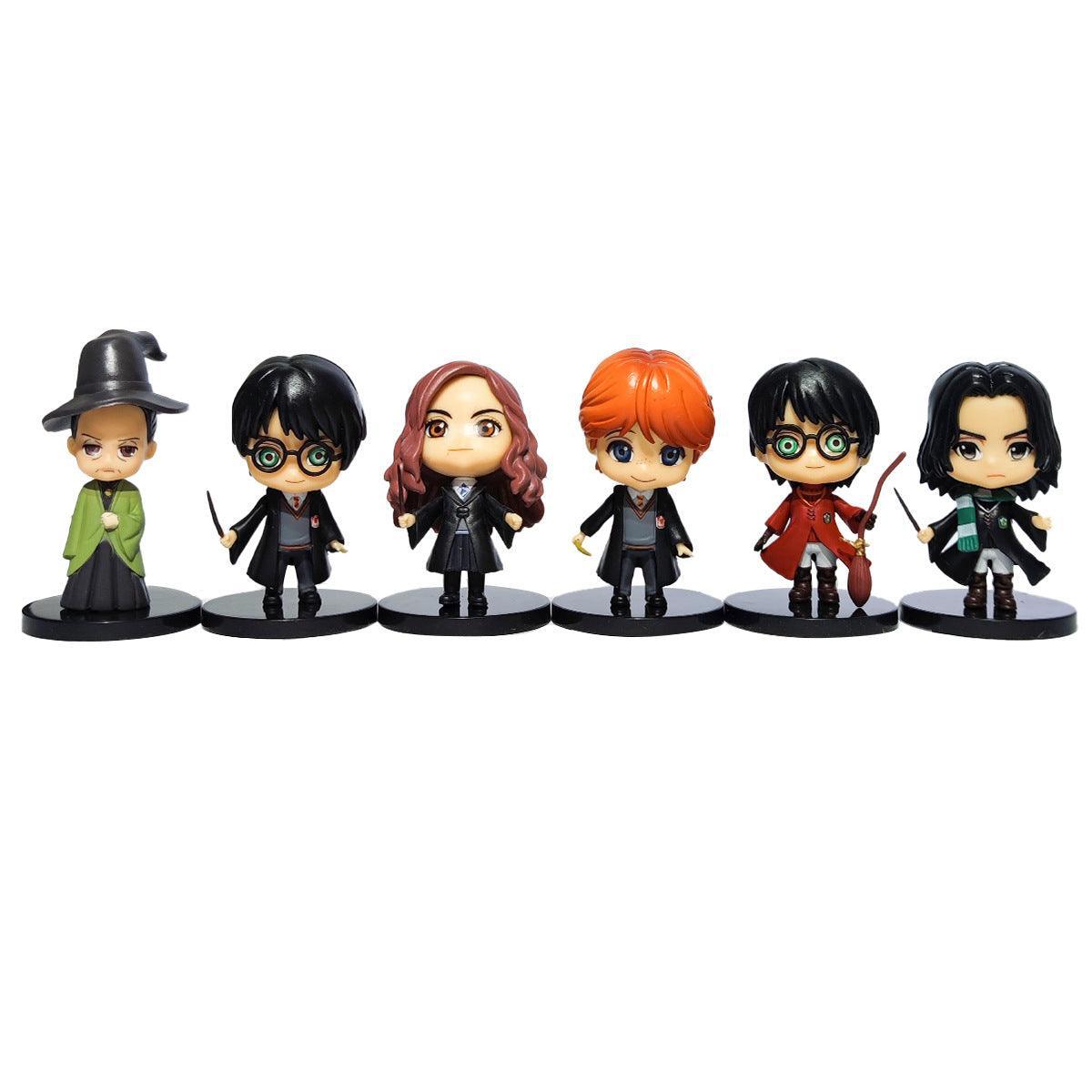 SET MIT 12 ACTIONFIGUREN HARRY POTTER