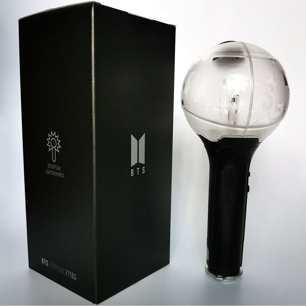 BTS ARMYBOMB - LICHTSTAB MIT FOTOKARTEN VERSION 3 UND VERSION 4