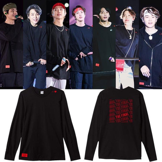 BTS TOUR LY THE FINAL SHIRT 100% BAUMWOLLE