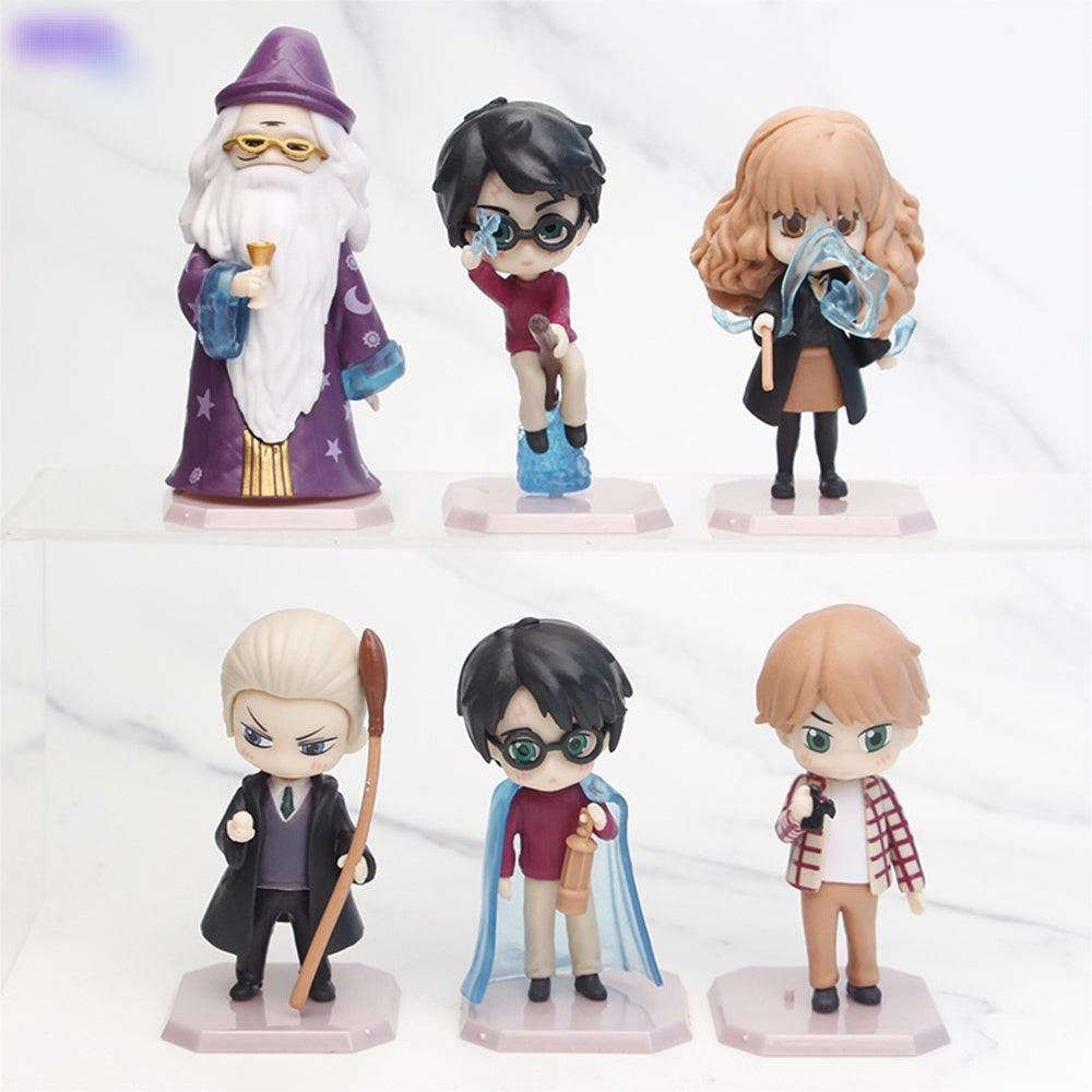 HARRY POTTER ACTIONFIGUREN SET 6 TEILE