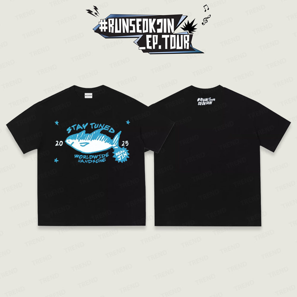 JIN RUNSEOKJIN TOUR-T-SHIRTS AUS 100 % BAUMWOLLE - VERSCHIEDENE OPTIONEN!✨