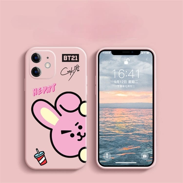BT21 BTS HANDYHÜLLEN ALLE CHARAKTERE - IPHONE VERSCHIEDENE MODELLE!