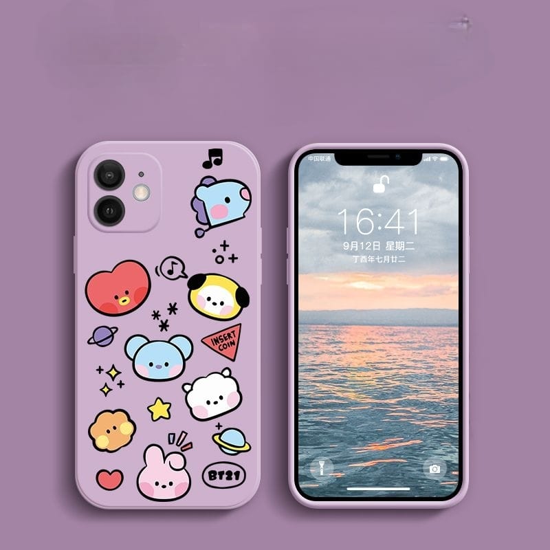 BT21 BTS HANDYHÜLLEN - IPHONE VERSCHIEDENE MODELLE!