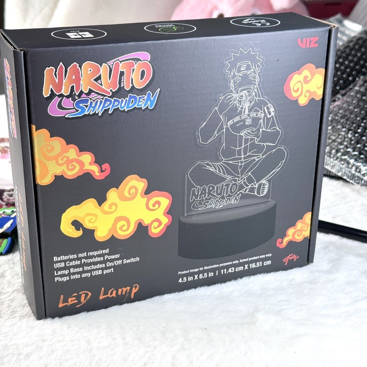 NARUTO LEUCHTE LED 7 FARBEN