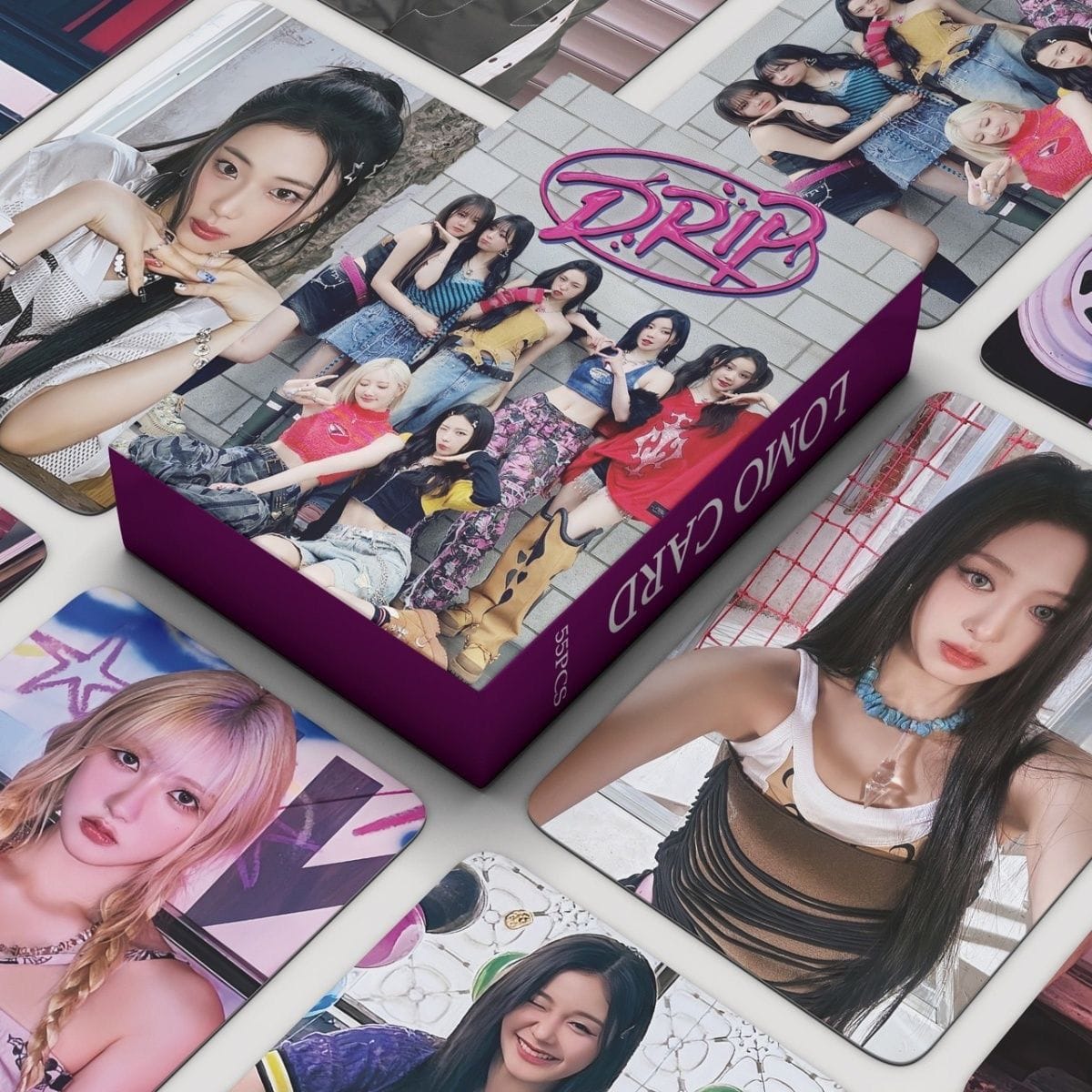 BABYMONSTER FOTOKARTEN DRIP 55 STÜCK