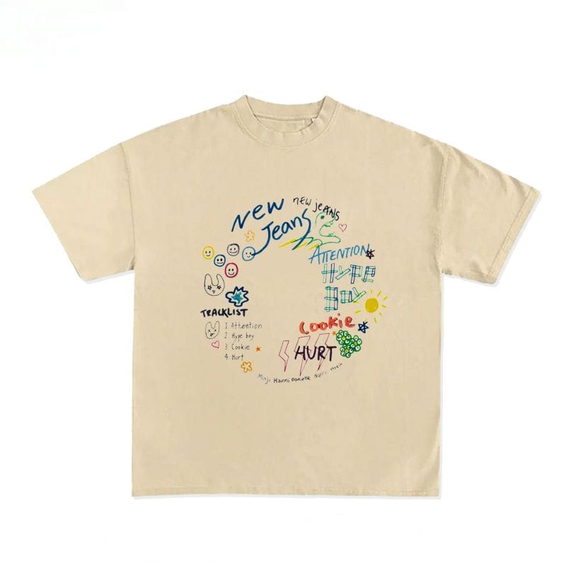 NEWJEANS T-SHIRT 100% BAUMWOLLE