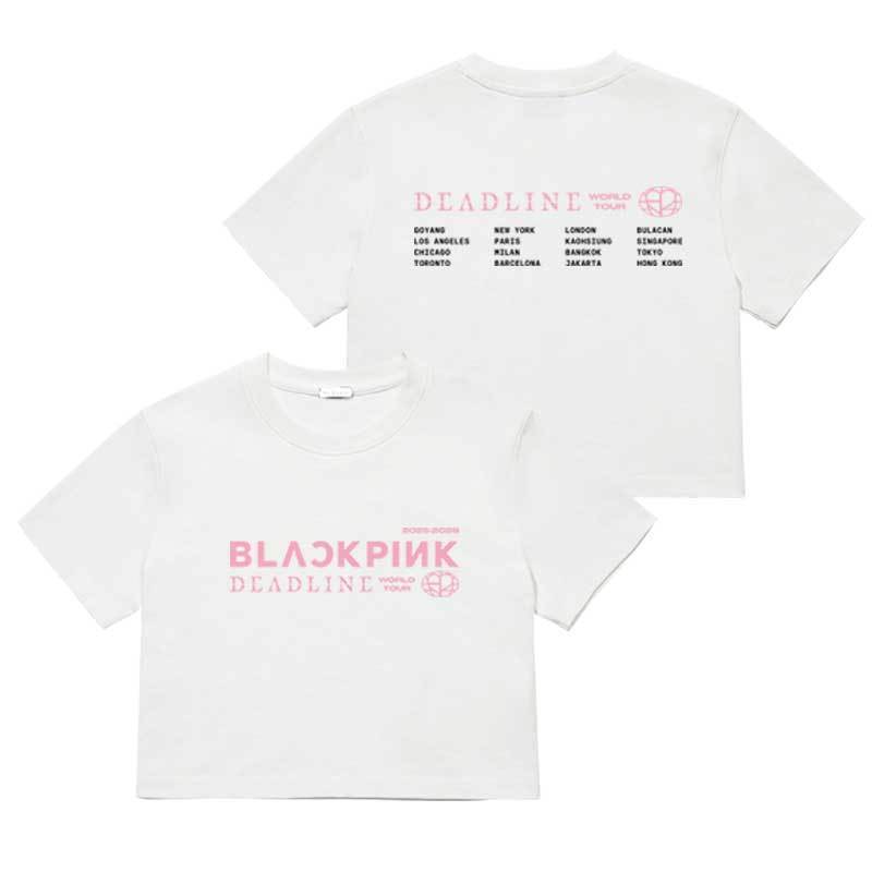 BLACKPINK DEADLINE T-SHIRT/CROPPEDS 100% BAUMWOLLE