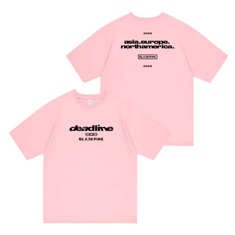 BLACKPINK DEADLINE T-SHIRT/CROPPEDS 100% BAUMWOLLE
