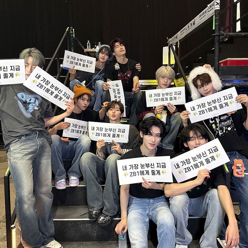 ZB1 ZERO BASE ONE T-SHIRT 100% BAUMWOLLE