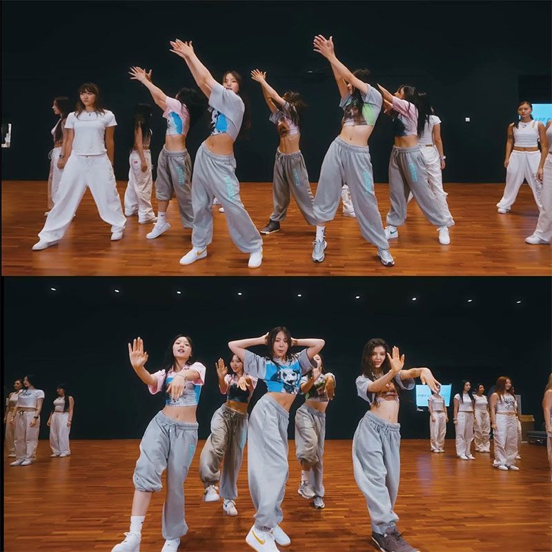 NEWJEANS BUNNIES CAMP HOODIE UND HOSE