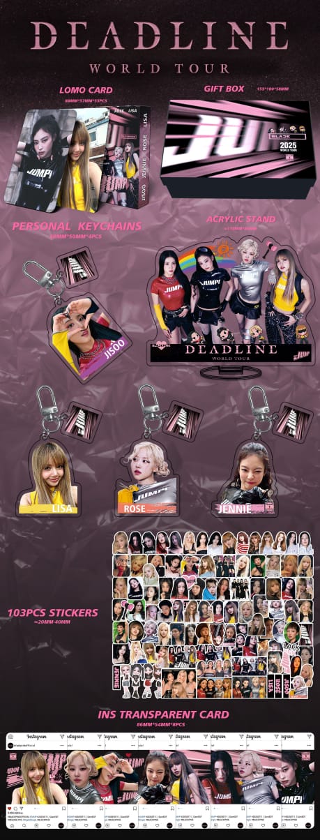BLACKPINK DEADLINE JUMP GESCHENKBOX