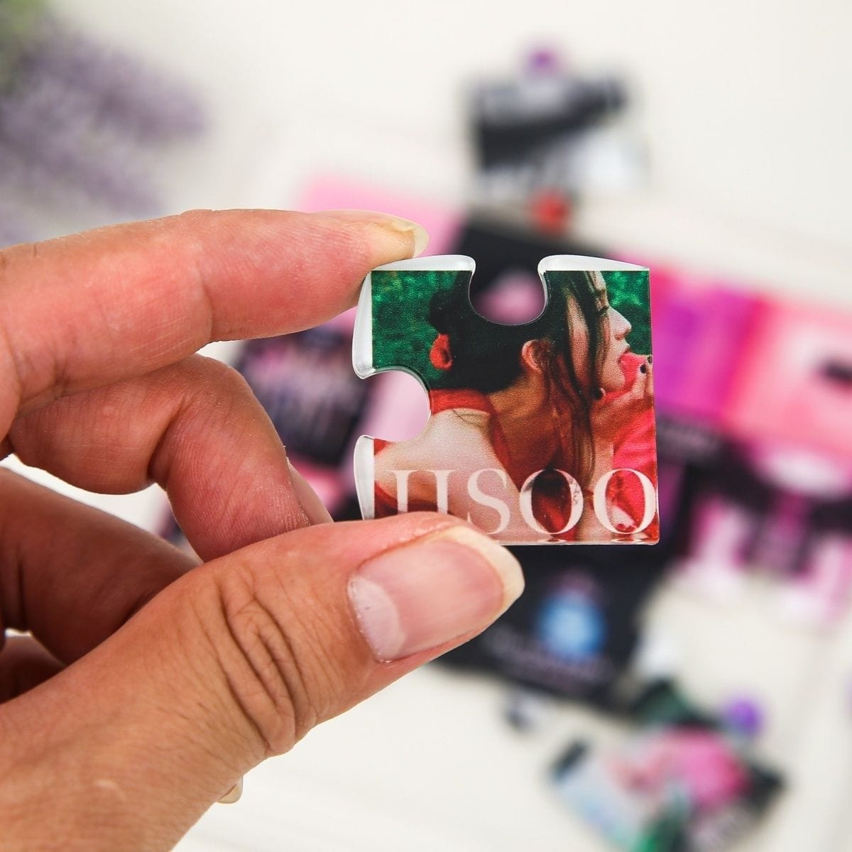 BLACKPINK-ALBEN DEKORATIVES PUZZLE-BRETT