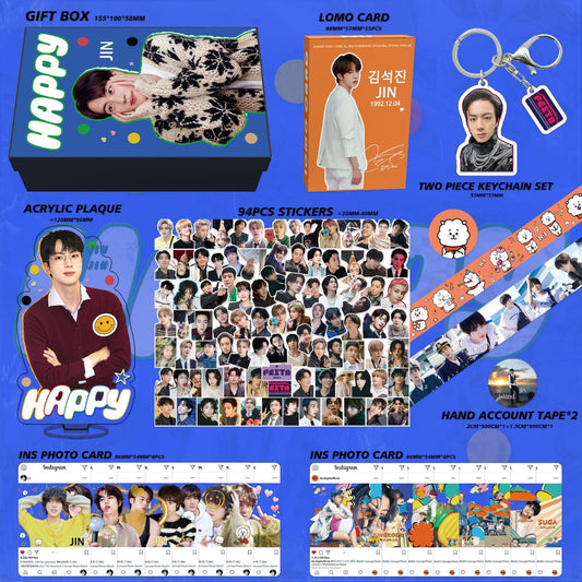BTS Jin Happy Geschenkbox