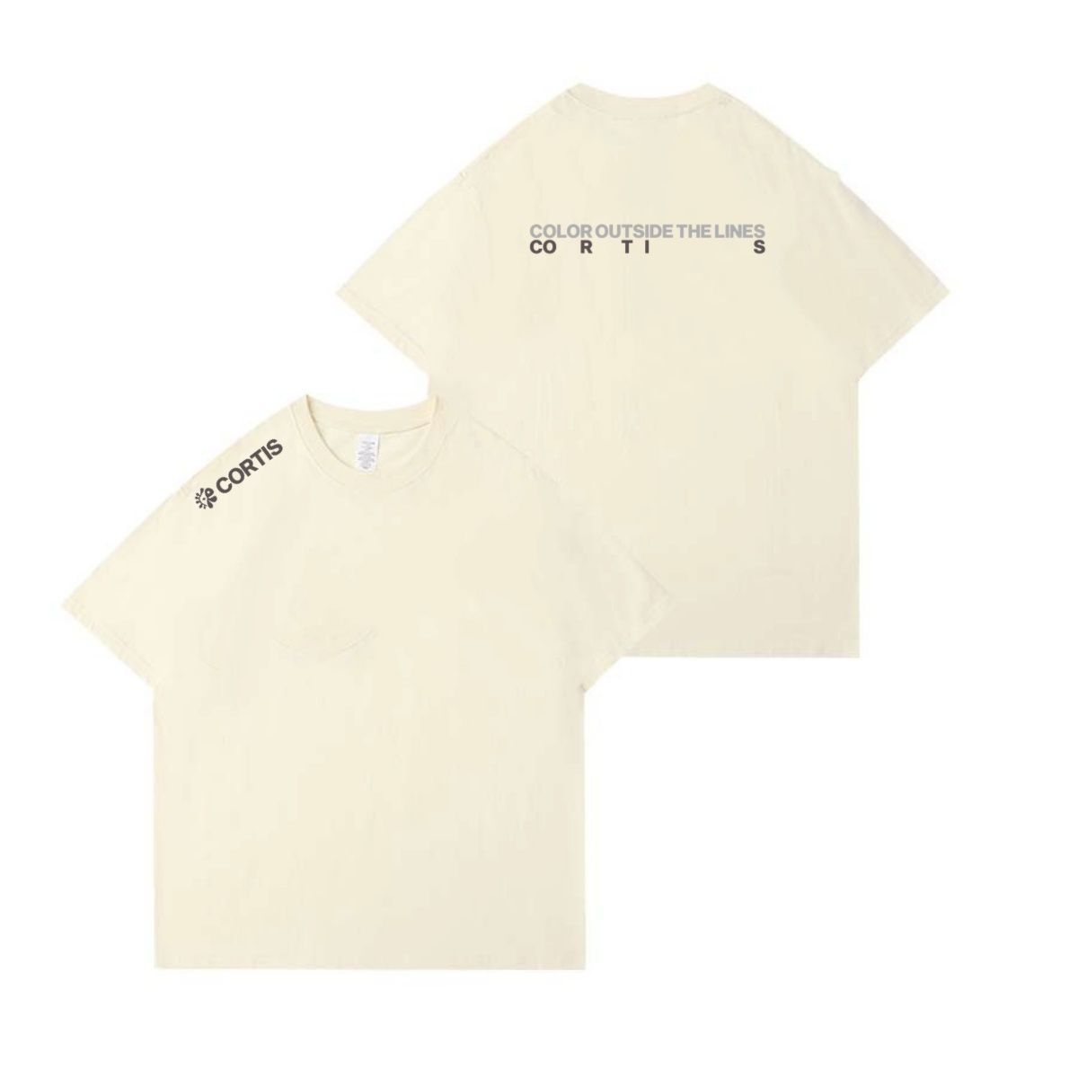 CORTIS T-SHIRT 100% BAUMWOLLE