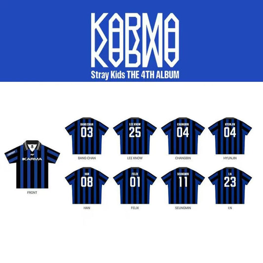 STRAY KIDS KARMA UNIFORM T-SHIRTS