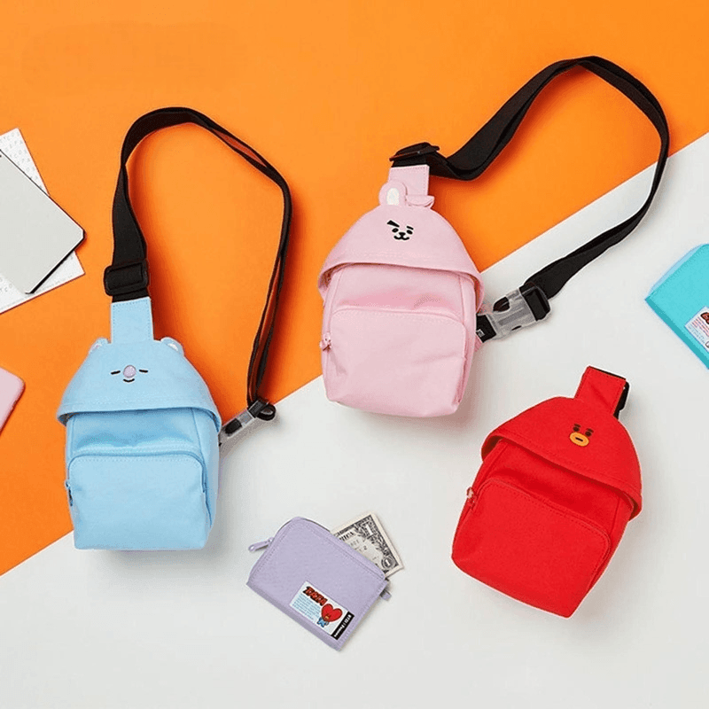 BT21 BTS SCHLINGTASCHE (Alle Charaktere)