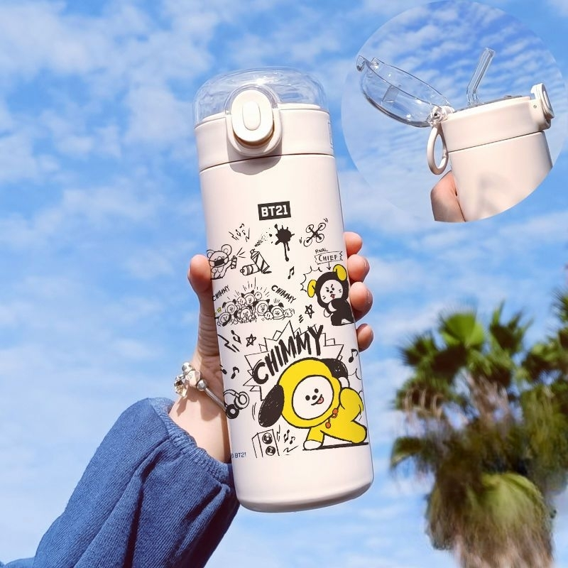 BT21 Thermosflaschen aus Edelstahl, 420 ml
