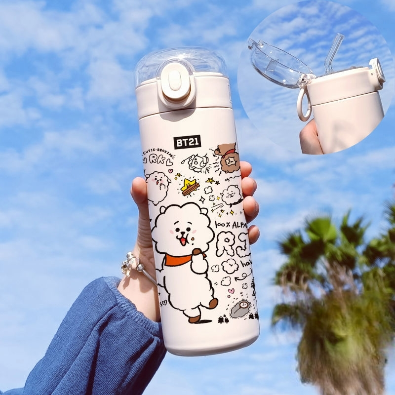 BT21 Thermosflaschen aus Edelstahl, 420 ml