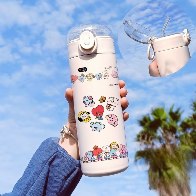 BT21 Thermosflaschen aus Edelstahl, 420 ml
