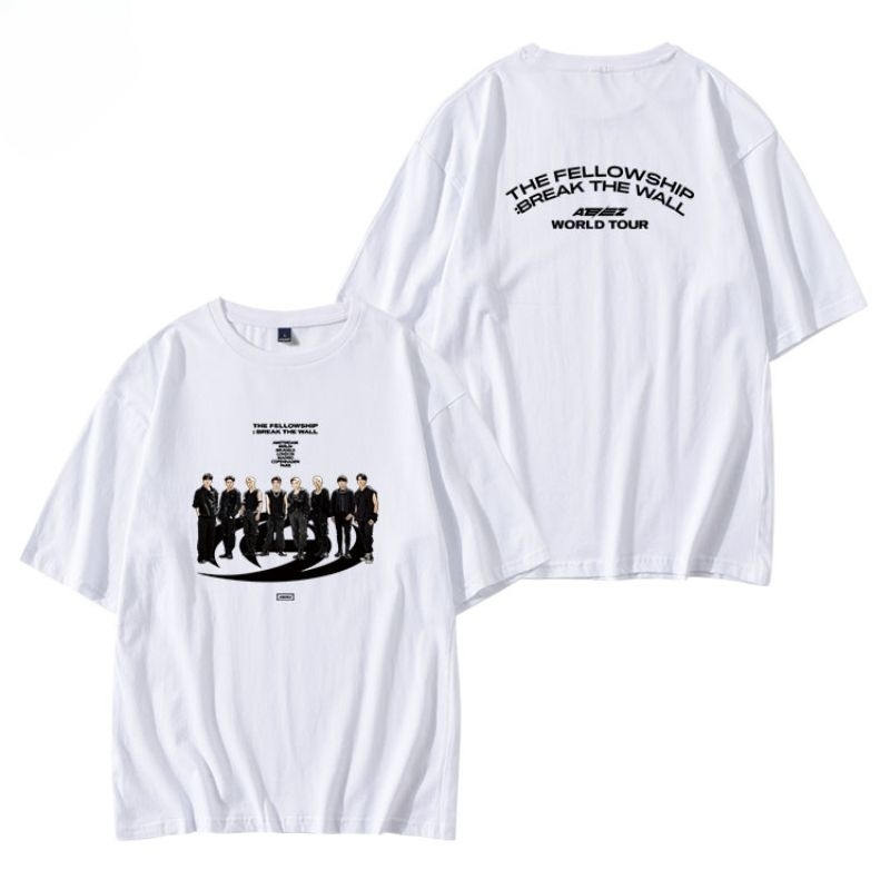 ATEEZ MERCH DIE GESCHWISTER T-SHIRTS: DIE Mauer BRECHEN