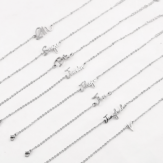 BTS ARMBAND EDELSTAHL