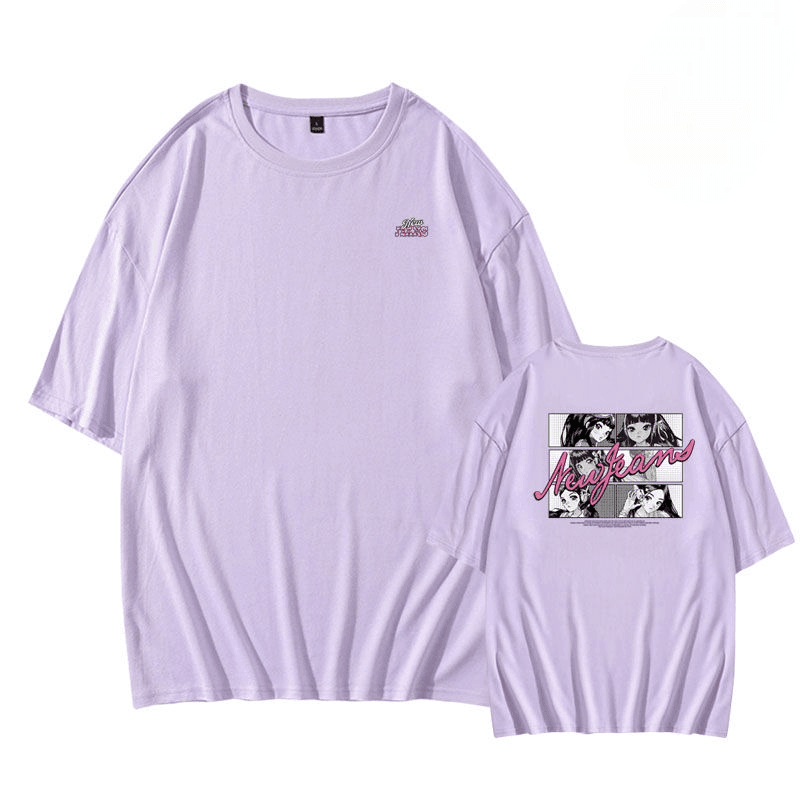 NEWJEANS GET UP T-SHIRT 100% BAUMWOLLE (verschiedene Farben)