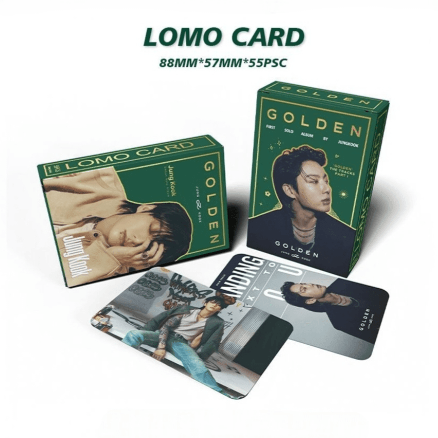 BTS JUNGKOOK GOLDEN KIT MIT 159 TEILEN (GESCHENKBOX MIT VERSCHIEDENEN ARTIKELN!✨)