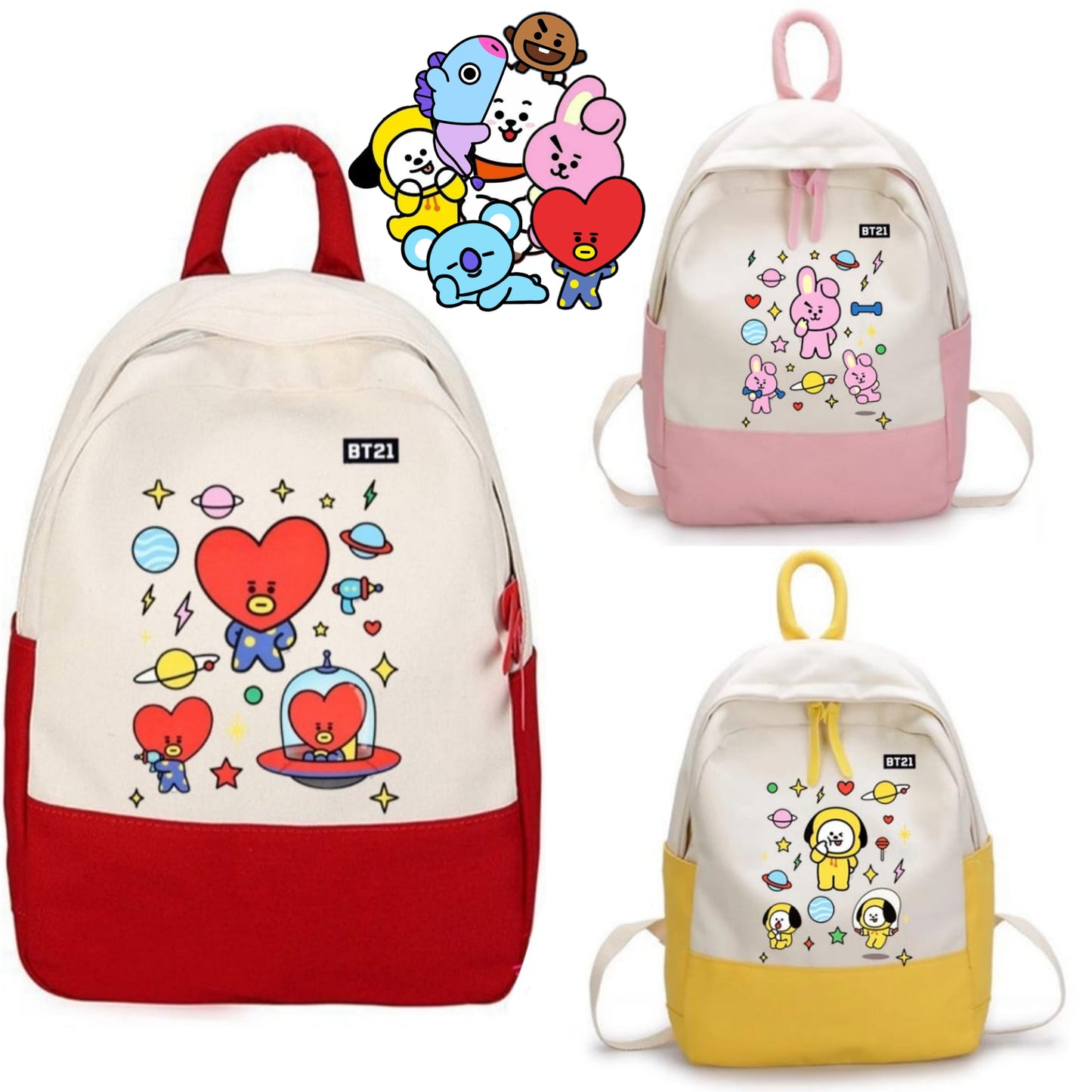 BT21 BTS RUCKSÄCKE