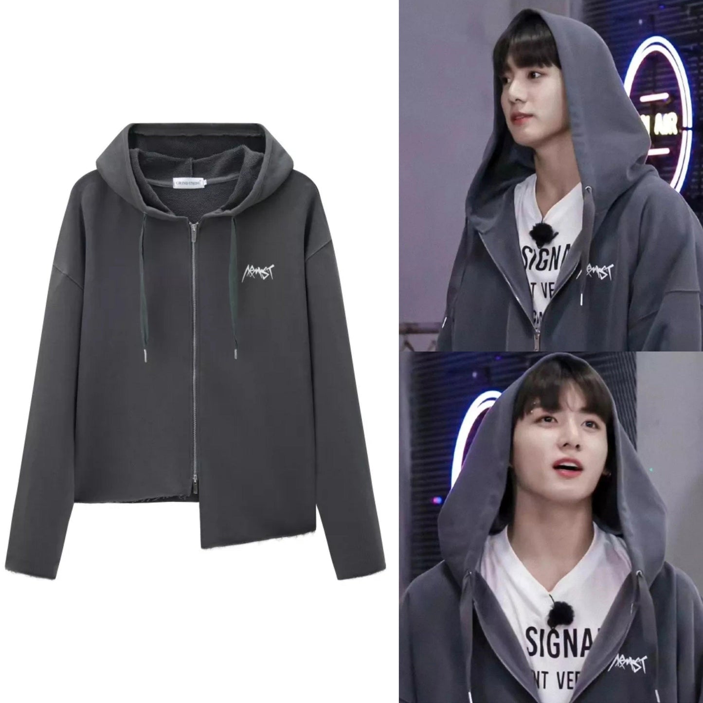 BTS JUNGKOOK ARMYST ZIP-HOODIE