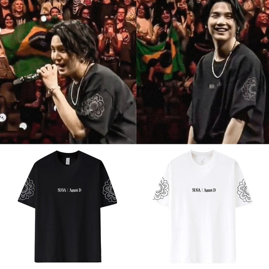 AGUST D SUGA D'DAY T-SHIRT 100% BAUMWOLLE