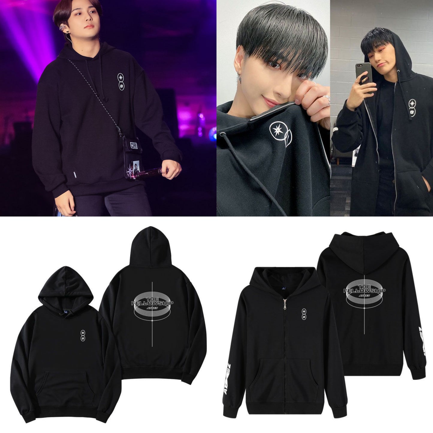 ATEEZ MERCH ANFANG DES ENDE HOODIE