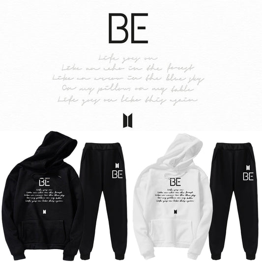 BTS BE HOODIE UND HOSENSET