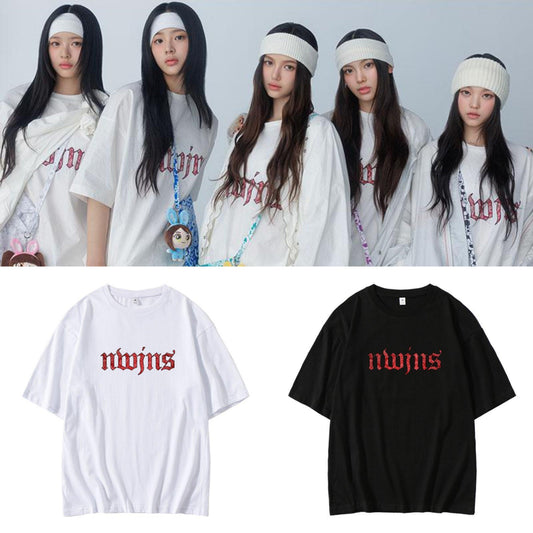 NEWJEANS ÜBERNATÜRLICH T-SHIRT 100% BAUMWOLLE